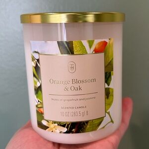 Threshold Orange Blossom & Oak Scented Candle